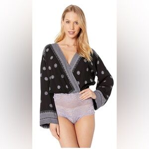 NWT Free People On Board Bodysuit